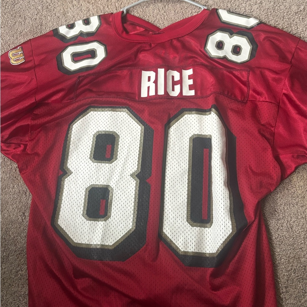 VINTAGE Wilson Red XL Sports Jersey